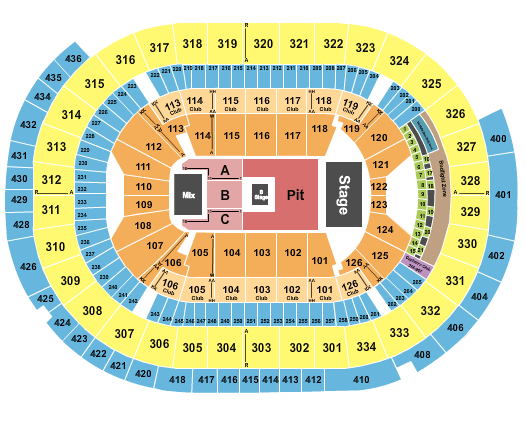 Enterprise Center Nine Inch Nails Seating Chart